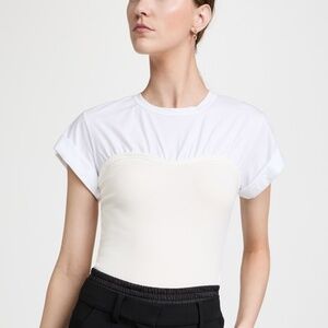 A.L.C. Frankie Tee ShopBop Tshirt XS Top Women's bustier